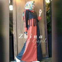 Baju muslim/hijab simple/hijab ootd/baju muslim 2018 - Zaina