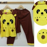 0101~ BAJU TIDUR SETELAN LENGAN PANJANG PIYAMA WANITA CEWEK REMAJA