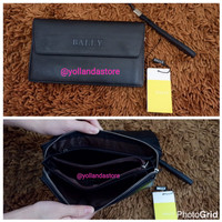 Handbag Bally clutch tas tangan kulit asli merk Bally mirror quality