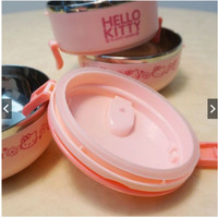 RANTANG 2 SUSUN KARAKTER / TEMPAT KOTAK MAKAN STAINLESS LUNCH BOX HK
