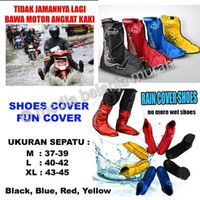 SPECIAL Jual SHOES COVER FUN COVER JAS HUJAN UNTUK SEPATU COVER SE