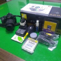 Nikon D5100 Kit Lensa 18 - 55 Fullset Seperti Foto