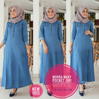 baju wanita gamis morra maxy jeans muslim unik lucu trendi keren