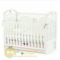 Ranjang Bayi dengan Laci, Box Bayi Minimalis, Tempat Tidur Bayi Murah