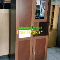 Lemari Pakaian Toppan dari Olympic LP 12-03-2PK-1/2PT Partikel Harbot