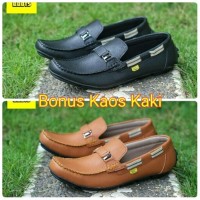 SEPATU CASUAL FORMAL KERJA SIMPEL SLIP ON COUNTRY BOOTS GLAREOLA