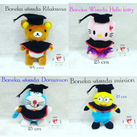 Jual BONEKA WISUDA DORAEMON SARJANA Murah