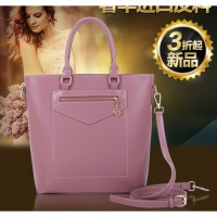 tas bucket besar wanita ngantor semiformal kerja purple pink SIMPEL ck