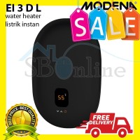 Water heater listrik instan Modena VELOCE - EI 3D L Diskon