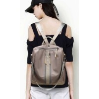 tas ransel wanita long champ gosh cnk black hitam paracute parasut h&m