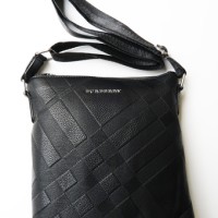 TAS SLING BAG BURBERRY 8802 HITAM TAS SELEMPANG PRIA MODERN