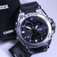 JAM TANGAN COWOK DISTRO GAUL PRIA G SHOK GW RUBBER KEPALA BESI HITAM