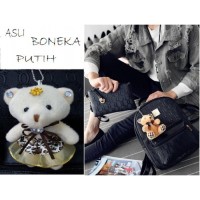 tas ransel bag pack pag pergi jalan fashion jakarta week hitam wanita