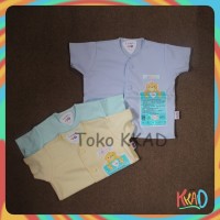 Pakaian/baju bayi lengan pendek newborn (baru lahir) libby