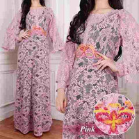 KAFTAN MAYA BORDIR / GAMIS PESTA / SYARI /HIJAB /GAUN PESTA MEWAH
