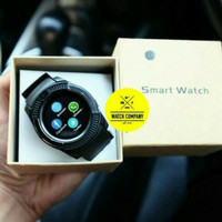 Best Seller Smartwatch V8 X8 Support SIM Card Rubber Strap Black
