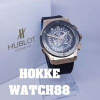JAM TANGAN PRIA SPORT HUBLOT BIG BANG BLACKROSE PREMIUM QUALITY 45MM