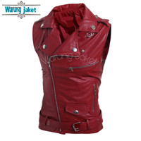 Jaket Sintetis Grade A Casual Slimfit WJS24 PU LEATHER SEMI KULIT