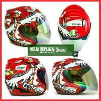 Jual HELM CUSTOM REPLIKA BASIC INK CENTRO MEREK AGV MOTO GP SERIES (6)