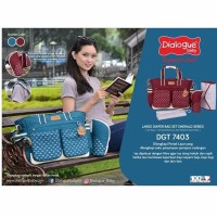 DIALOGUE BABY LARGE DIAPER BAG TAS BAYI BESAR TEMPAT BOTOL SUSU EMER