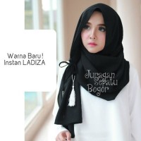 Jual Jilbab Instan Amira/Instan Ladiza /Hijab Instan Amira Hitam Murah
