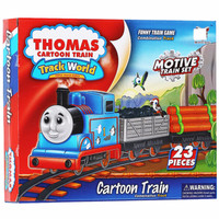 Mainan Anak Cartoon Train Thomas 23 Pcs No. 233B-1 - Kereta Thomas