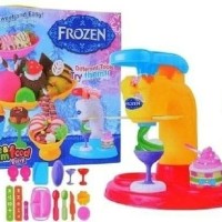 Mainan Lilin Frozen Ice Cream & Food Party Dough - Kado Anak Cewek
