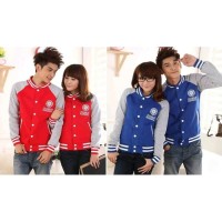 Jaket Couple Baseball Franklin (jaket pasangan, jaket soulmate) MURAH