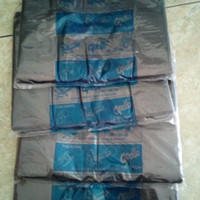 Tas HDPE kresek hitam ukuran Besar merk Apollo