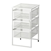 IKEA LENNART Unit Laci Putih 30x34x56 Cm