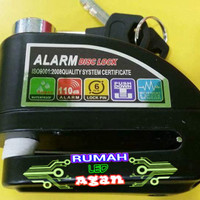Jual Disch Lock Alarm Gembok Cakram Disk Motor Anti Maling Murah