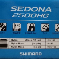 PROMO Reel Pancing Shimano Sedona 2500HG 3 1BB TERMURAH