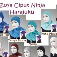 Dalaman Kerudung Ciput Ninja Harajuku by Zoya