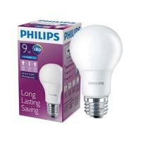 LAMPU LED BULB PHILIPS 9 WATT W/ 85 ENERGY SAVING