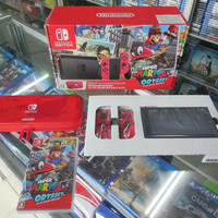 Jual Nintendo Switch Console System - Super Mario Odyssey Set Murah