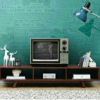 meja tv, rak tv, tv stand kayu jati minimalis retro modern