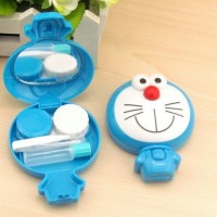 Tempat wadah kotak softlens doraemon lucu