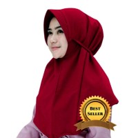 Jual KHIMAR TALI PET ANTEM ✅ JILBAB INSTAN WOLFISH PREMIUM Murah