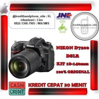 Nikon D7200 DSLR KIt 18-140mm Lens, Cash dan Bisa Kredit Cepat 30Menit