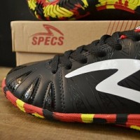 Produk Terlaris Sepatu Futsal Specs Tomahawk In Black White Red