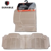 SUZUKI ERTIGA Karpet Mobil Karet PVC DURABLE 1Pcs Baris 3 BEIGIE