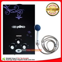 ||household equipment NIKO Gas water Heater NK 6LD-Hitam ||