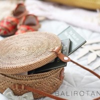 Jual Tas Rotan Bulat (M) with Lining MURAH! Murah