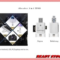 iReader USB Micro SD SDHC TF Card Reader Writer for iOS Android PC