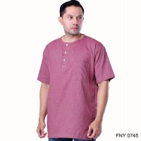 FNY 0745 | Baju Koko Lebaran Pria Muslim Branded Garsel Fashion 2018
