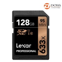 Lexar 128GB Professional UHS-I SDXC Memory Card (U1)