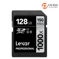 Lexar 128GB Professional 1000x UHS-II SDXC Memory Card