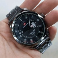 Best seller jam tangan pria swiss army ukuran diameter besar 5cm