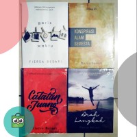 Paket 4 novel fiersa besari garis waktu konspirasi alam semesta