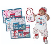Promo Kiddy Baby Gift Set Kado Set Pakaian Bayi Bib Murah